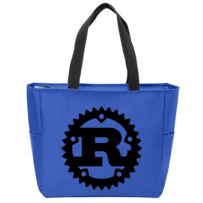 Rust Systems Programming Language Zip Tote Bag