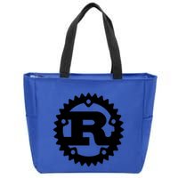 Rust Systems Programming Language Zip Tote Bag