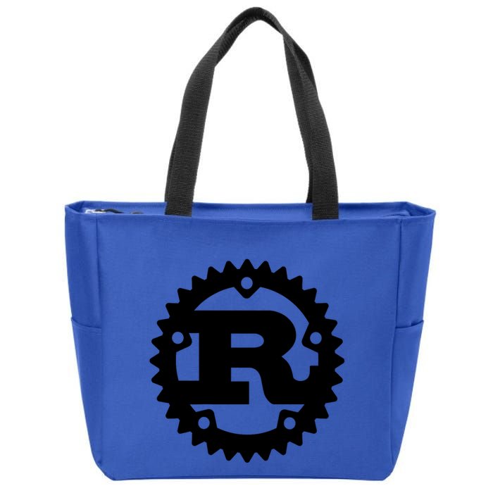 Rust Systems Programming Language Zip Tote Bag