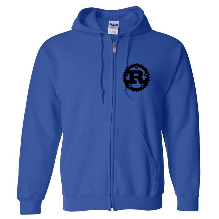 Rust Systems Programming Language Full Zip Hoodie