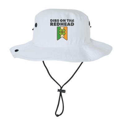 Retro St Patricks Day Dibs On The Redhead Funny Legacy Cool Fit Booney Bucket Hat