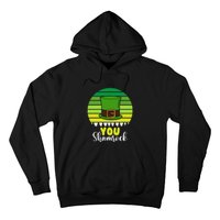 Retro St Patrick Day Leprechaun Hat You Shamrock Hoodie