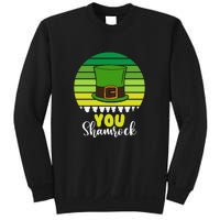 Retro St Patrick Day Leprechaun Hat You Shamrock Sweatshirt