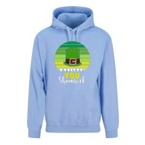 Retro St Patrick Day Leprechaun Hat You Shamrock Unisex Surf Hoodie