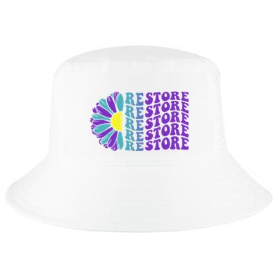 Restore Suicide Prevention Awareness Sunflower Cool Comfort Performance Bucket Hat