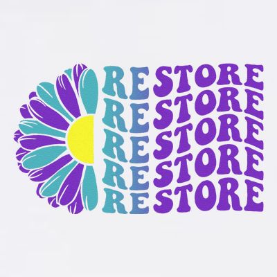 Restore Suicide Prevention Awareness Sunflower T-Shirt
