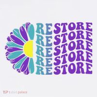 Restore Suicide Prevention Awareness Sunflower Button