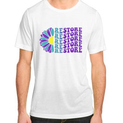 Restore Suicide Prevention Awareness Sunflower Adult ChromaSoft Performance T-Shirt