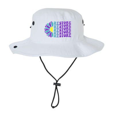 Restore Suicide Prevention Awareness Sunflower Bucket Hat