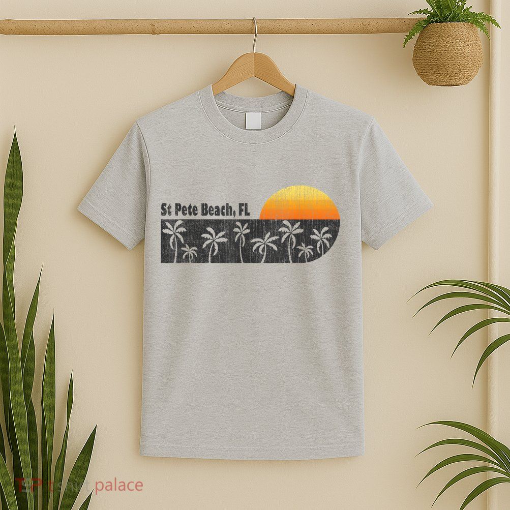 Retro St Pete Beach Florida Beach T-Shirt