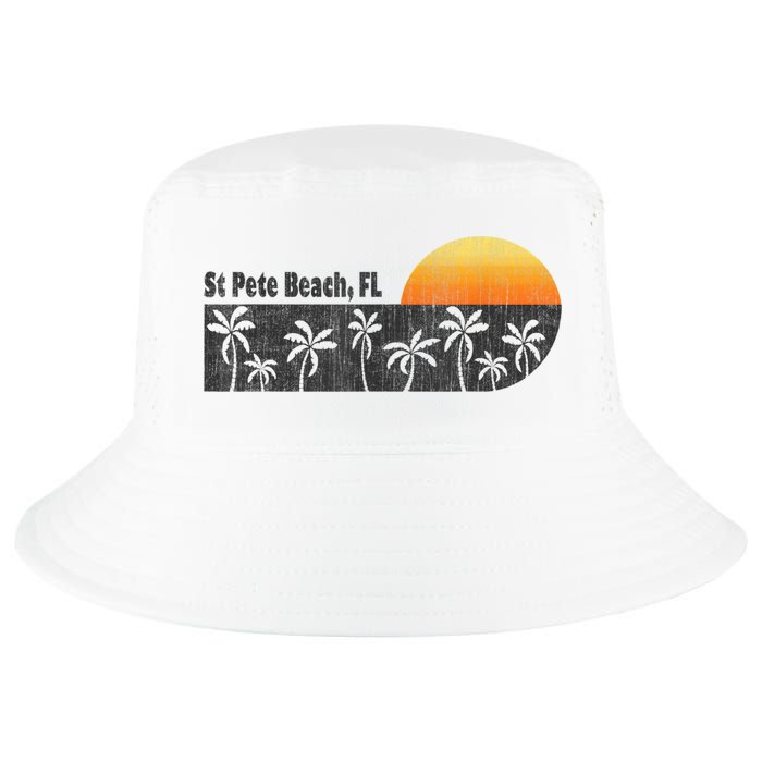 Retro St Pete Beach Florida Beach Cool Comfort Performance Bucket Hat