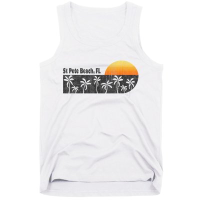 Retro St Pete Beach Florida Beach Tank Top