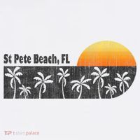 Retro St Pete Beach Florida Beach Wool Snapback Cap