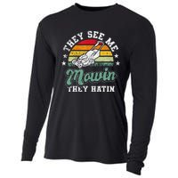 Rugby Smart People Sport Funny Rugby Player Cooling Performance Long Sleeve Crew