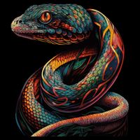 Realistic Snake Posing Hoodie