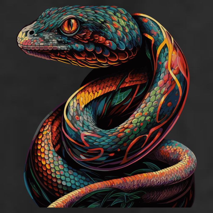 Realistic Snake Posing 15oz Campfire Ceramic Mug