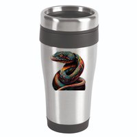Realistic Snake Posing 16oz Travel Tumbler