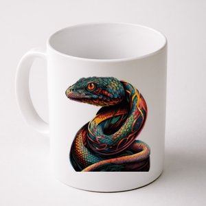 Realistic Snake Posing Coffee Mug