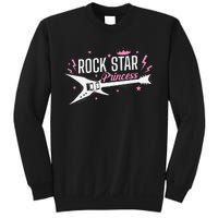 Rock Star Princess Guitar Music Sweatshirt