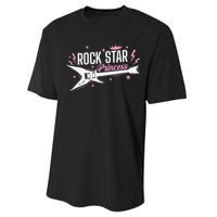 Rock Star Princess Guitar Music Performance Sprint T-Shirt