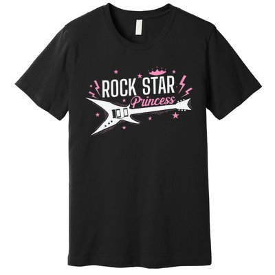 Rock Star Princess Guitar Music Premium T-Shirt