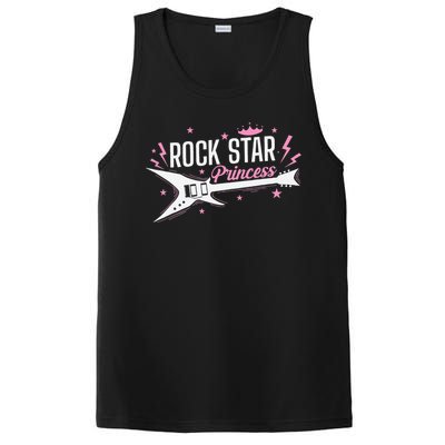 Rock Star Princess Guitar Music PosiCharge Competitor Tank