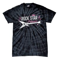 Rock Star Princess Guitar Music Tie-Dye T-Shirt