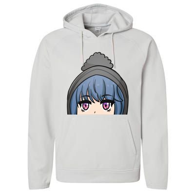 Rin Shima Peeker Performance Fleece Hoodie