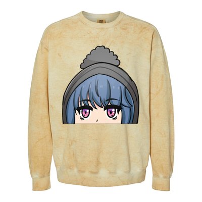 Rin Shima Peeker Colorblast Crewneck Sweatshirt