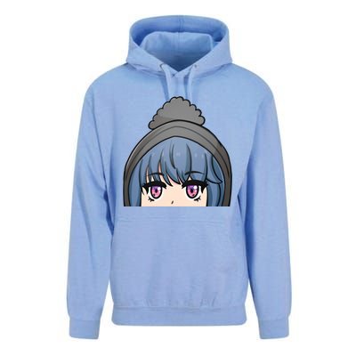 Rin Shima Peeker Unisex Surf Hoodie