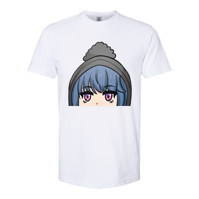 Rin Shima Peeker Softstyle CVC T-Shirt