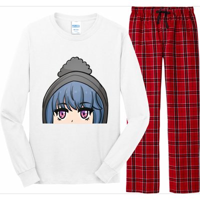 Rin Shima Peeker Long Sleeve Pajama Set