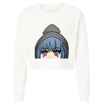 Rin Shima Peeker Cropped Pullover Crew