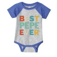 Retro Style Presents For Pepe Vintage Funny Best Pepe Ever Gift Infant Baby Jersey Bodysuit