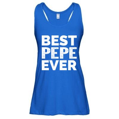 Retro Style Presents For Pepe Vintage Funny Best Pepe Ever Meaningful Gift Ladies Essential Flowy Tank