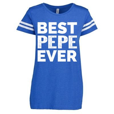 Retro Style Presents For Pepe Vintage Funny Best Pepe Ever Meaningful Gift Enza Ladies Jersey Football T-Shirt