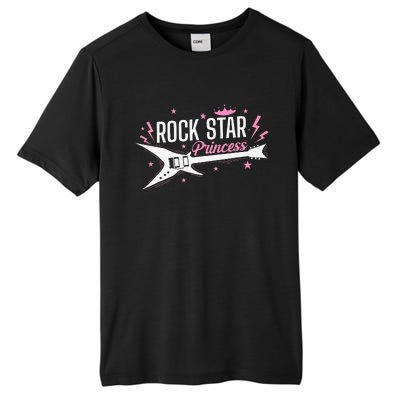 Rock Star Princess Guitar Music Tall Fusion ChromaSoft Performance T-Shirt