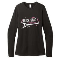 Rock Star Princess Guitar Music Womens CVC Long Sleeve Shirt