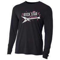 Rock Star Princess Guitar Music Cooling Performance Long Sleeve Crew