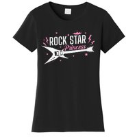 Rock Star Princess Guitar Music Women's T-Shirt