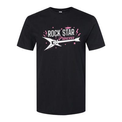 Rock Star Princess Guitar Music Softstyle CVC T-Shirt