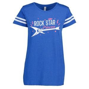 Rock Star Princess Guitar Music Enza Ladies Jersey Football T-Shirt