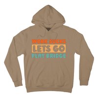 Retro Strategy Partnership Trick Taking Vintage Bridge Game Hoodie