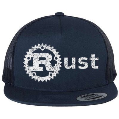 Rust Software Programming Developing And Coding Community Flat Bill Trucker Hat