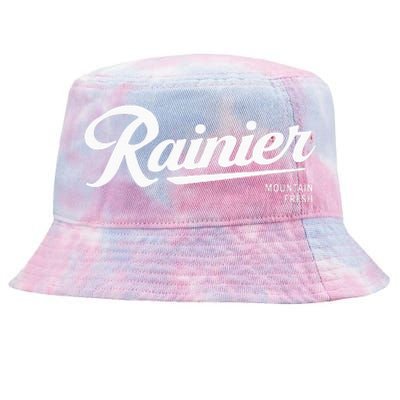 Rainier Style Pale Logo Tie-Dyed Bucket Hat