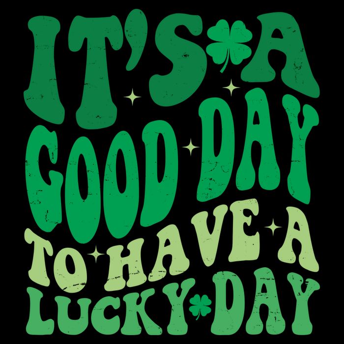 Retro St Patricks Day Irish Its A Good Day To Have A Lucky Day Flatbill Hat
