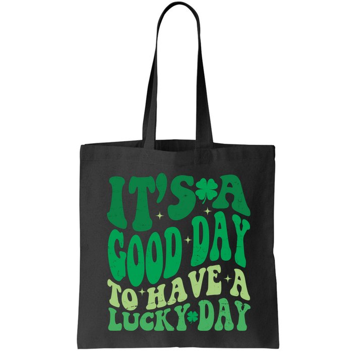 Retro St Patricks Day Irish Its A Good Day To Have A Lucky Day Bag
