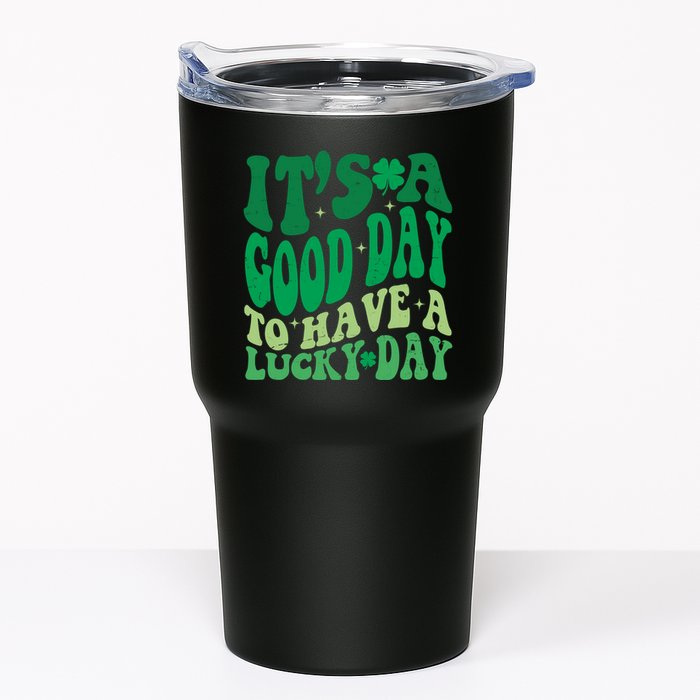 Retro St Patricks Day Irish Its A Good Day To Have A Lucky Day Tumbler