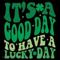 Retro St Patricks Day Irish Its A Good Day To Have A Lucky Day Youth Performance Sprint T-Shirt