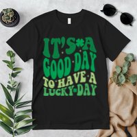 Retro St Patricks Day Irish Its A Good Day To Have A Lucky Day Premium T-Shirt